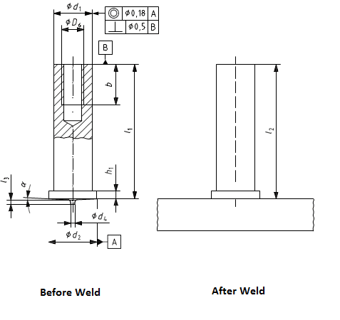 Stud with Internal Thread (IT)