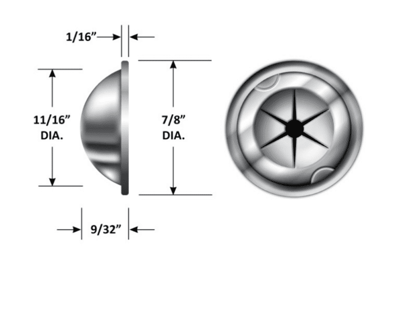 dome caps