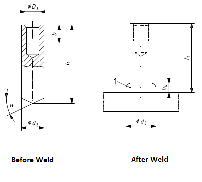 Stud with Internal Thread (ID)