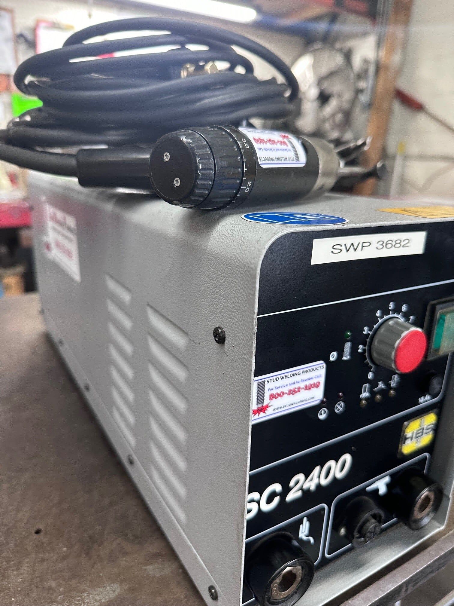 Used SC 2400 Short Arc Stud Welder