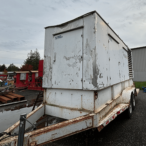 USED 2003 Baldor 315 KW Generator Trailer Mounted