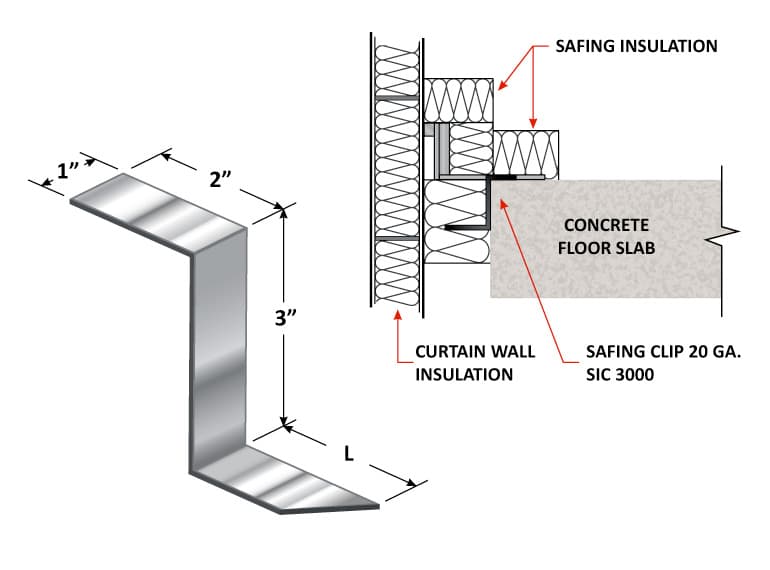 z-clip support bracket